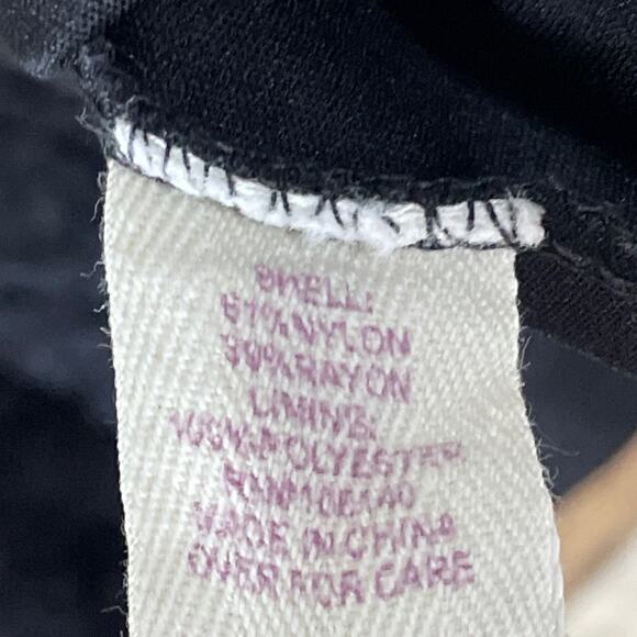 Altar'd State Lace Long Sleeve Mini Skater Dress Solid Black Size Small - Picture 6 of 11